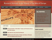 Tablet Screenshot of historyideaofeurope.org